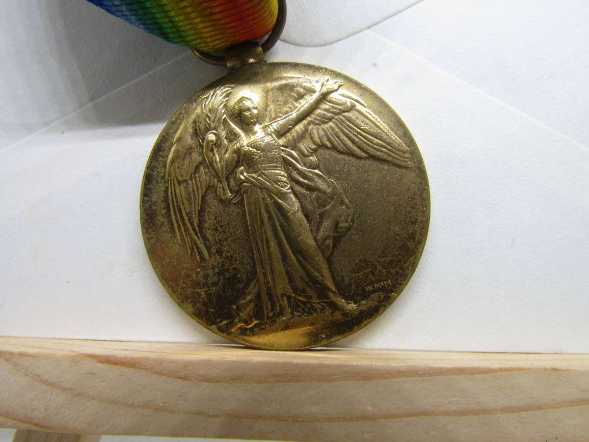WW 1 Great War Medal to DVD DJ Lockhart SASC