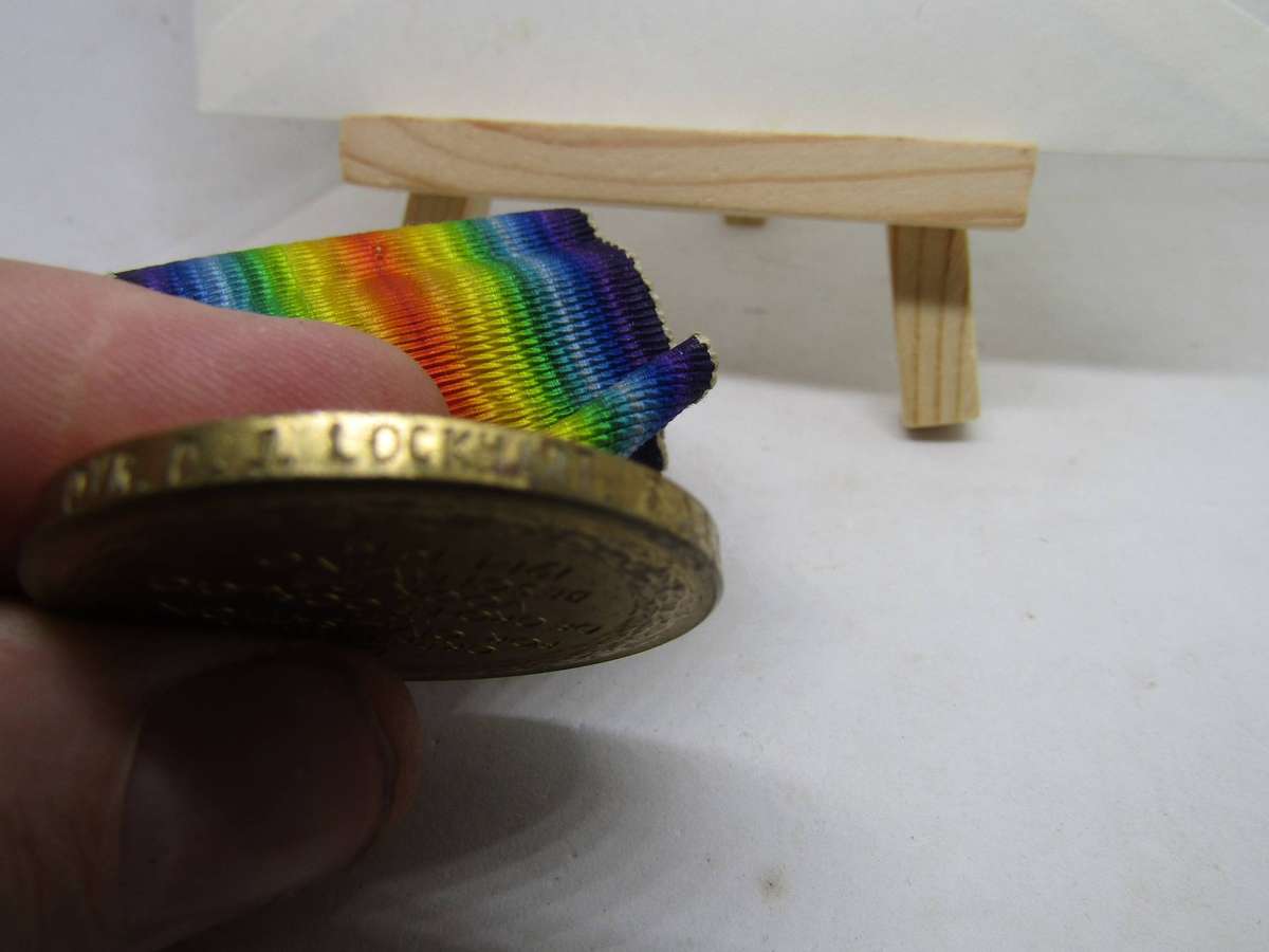 WW 1 Great War Medal to DVD DJ Lockhart SASC