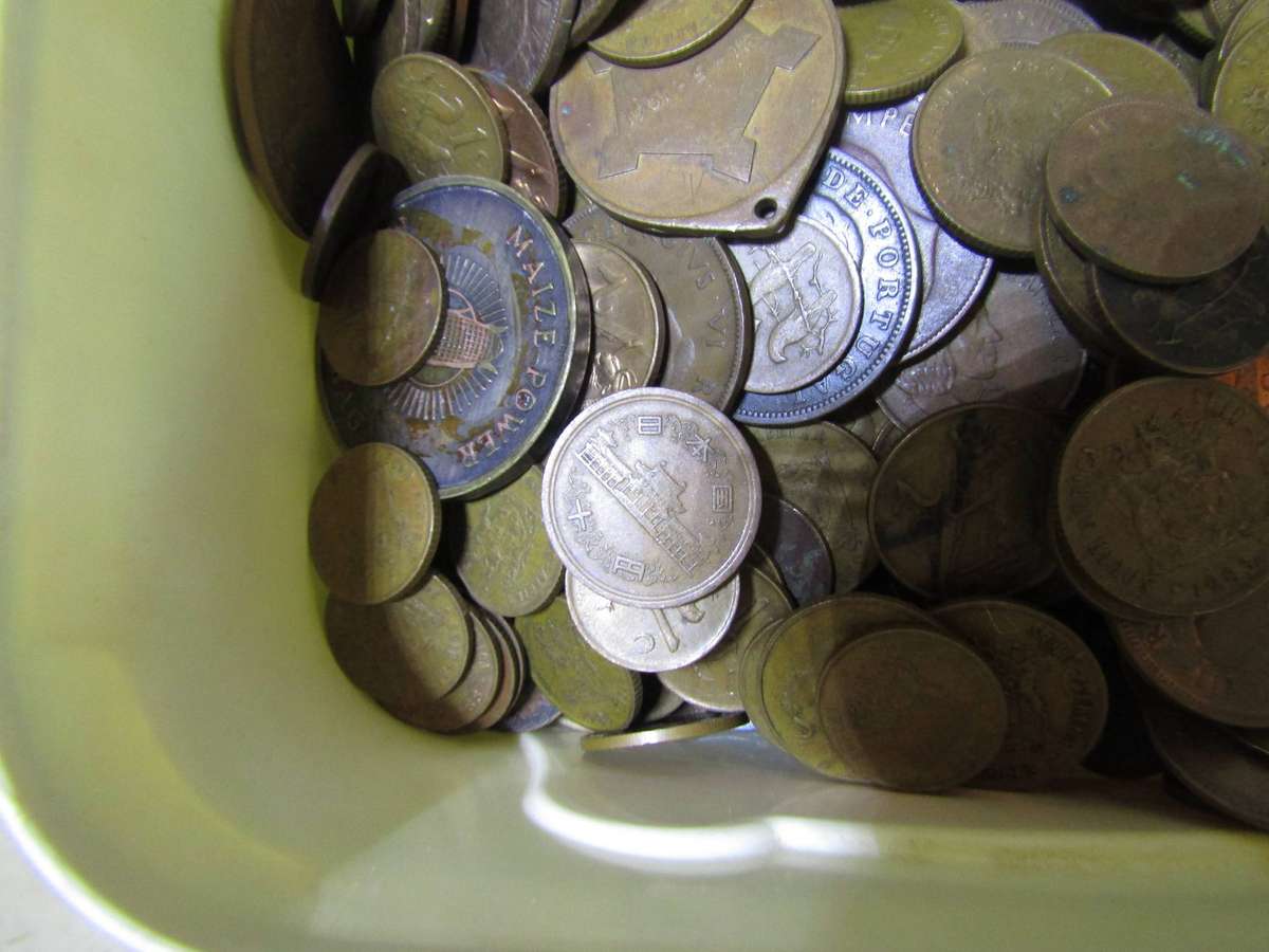 1 kg South African Copper Coins.  Bid per Kilo