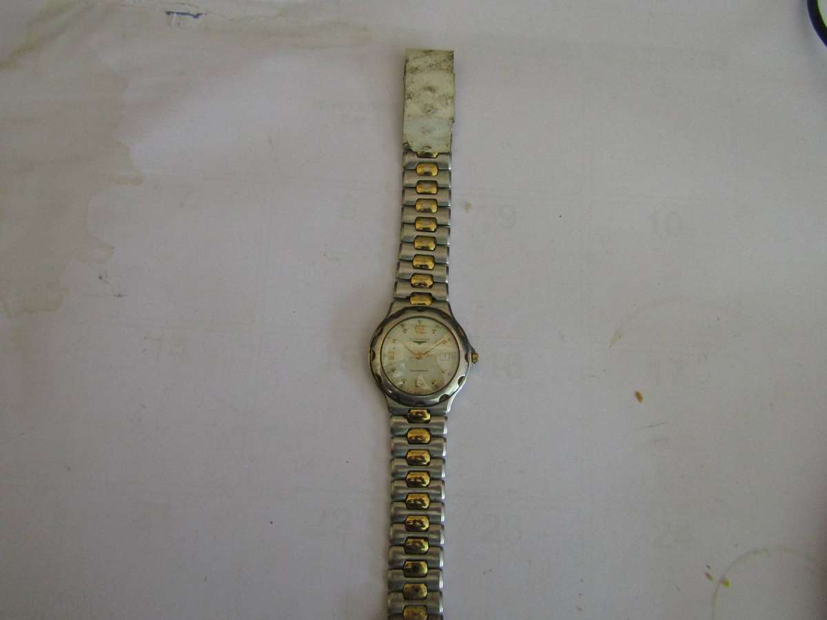 Longines Conquest. Men's Wrist Watch. Not tested so take as Spares or Restoration