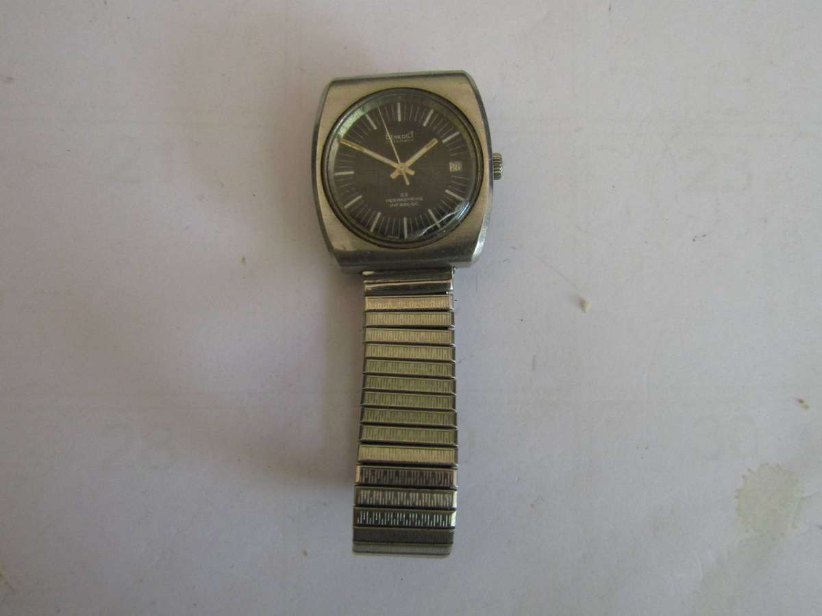 Benedict Automatic. Men's Wrist Watch. Not tested so take as Spares or Restoration
