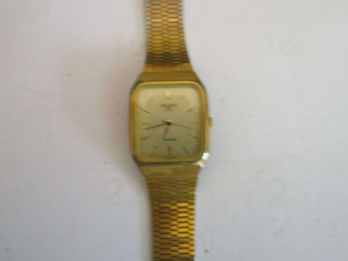 Orient FX TLE451AR82 Men's Wrist Watch. Not tested so take as Spares or Restoration