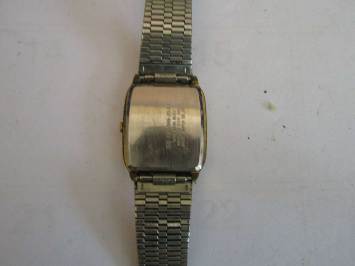 Orient FX TLE451AR82 Men's Wrist Watch. Not tested so take as Spares or Restoration