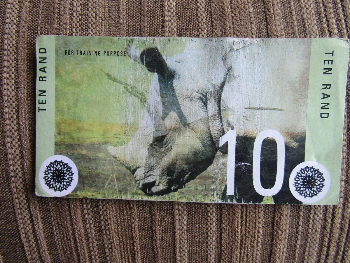 FNB Training Banknotes. For training only. R100 R50 and R10 Banknotes
