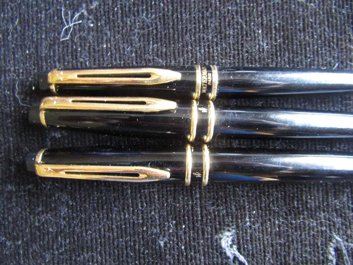 Waterman Roller Ball Pencil and Fountain Pen Combo in Original Box