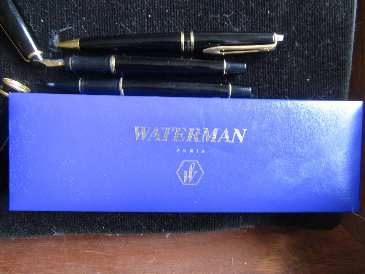 Waterman Roller Ball Pencil and Fountain Pen Combo in Original Box