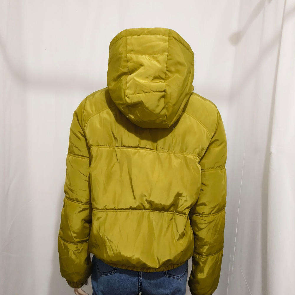 Mustard Puffer size Small Kangol H+M