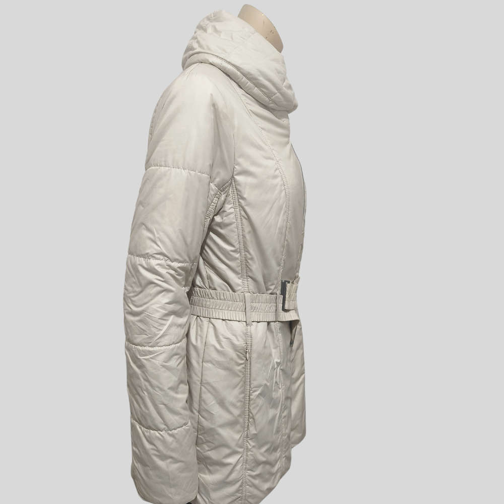Cream Parka from MS Mode Germany Medium