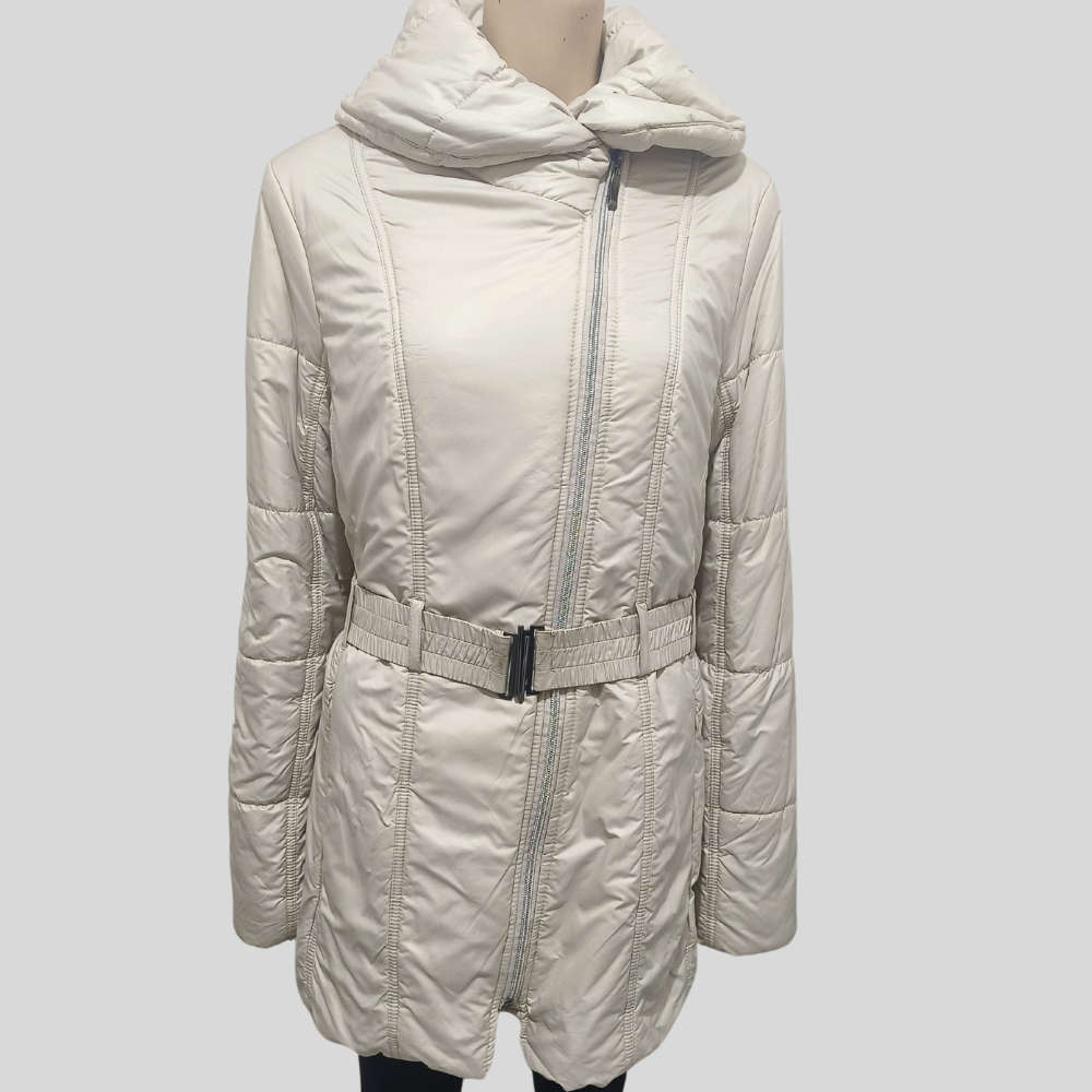 Cream Parka from MS Mode Germany Medium