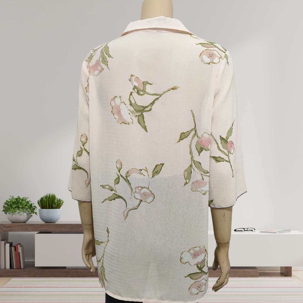 Pink Floral Shirt size 18