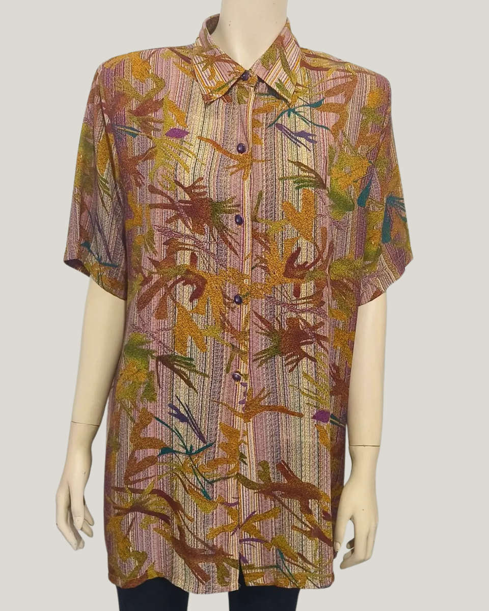 Multicolour Ladies Shirt size 18