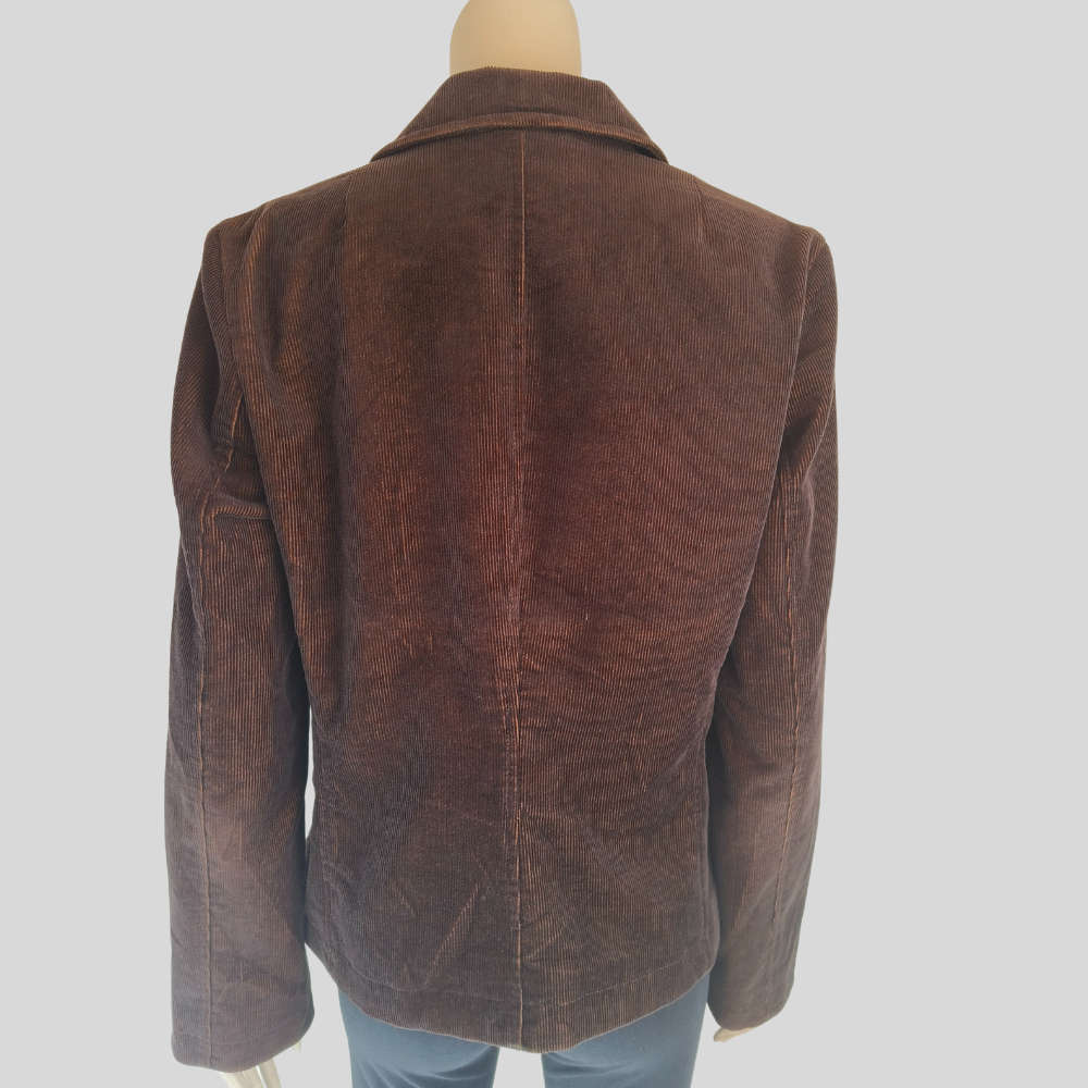 Dark Brown Corduroy Blazer size 10