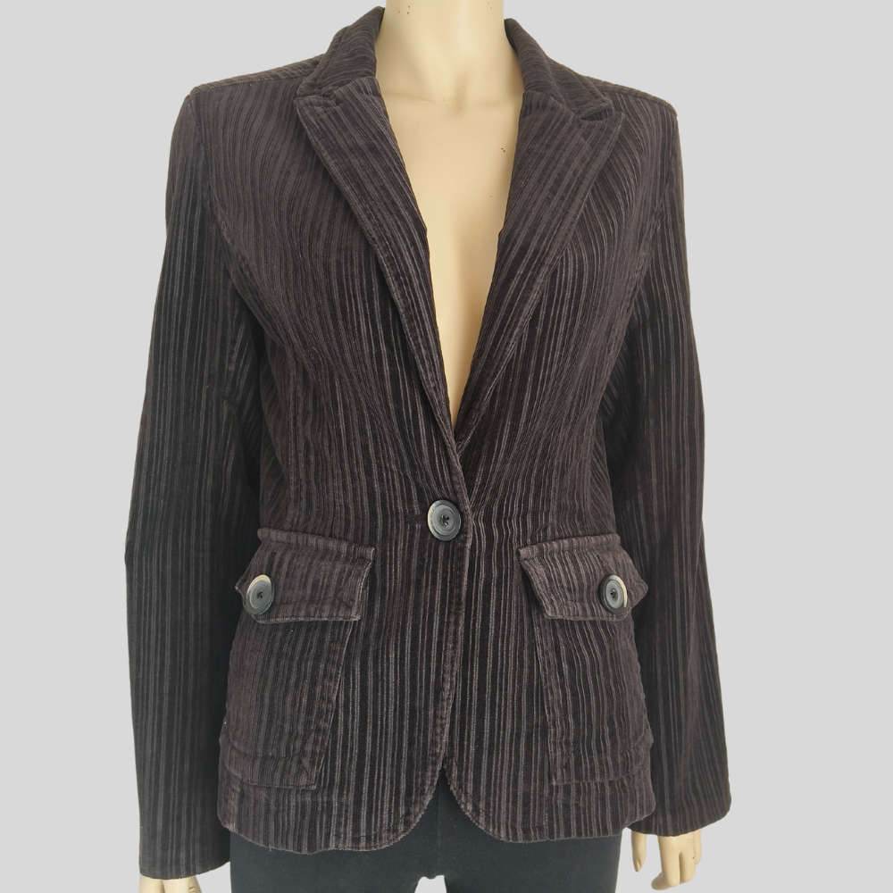 Dark Purple Corduroy Jacket size 10