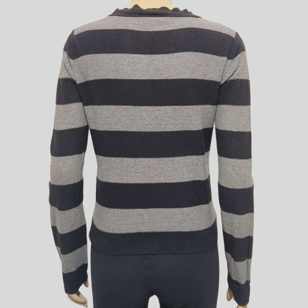 Black and Grey Top size small.