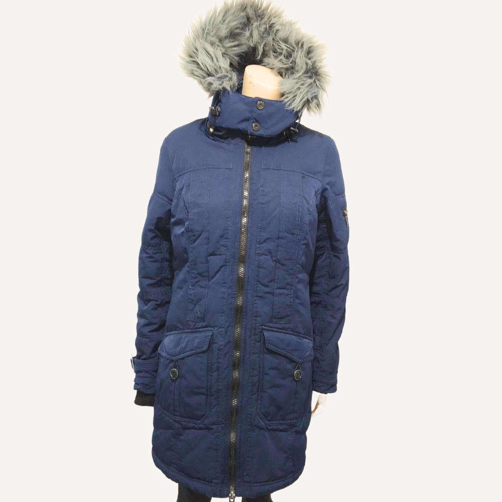 Navy Blue Parka size medium