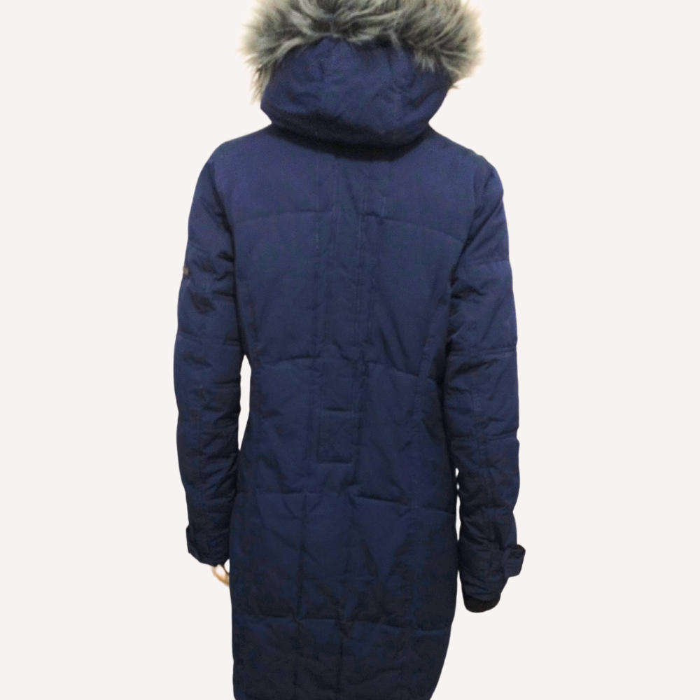 Navy Blue Parka size medium