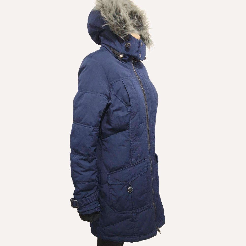 Navy Blue Parka size medium
