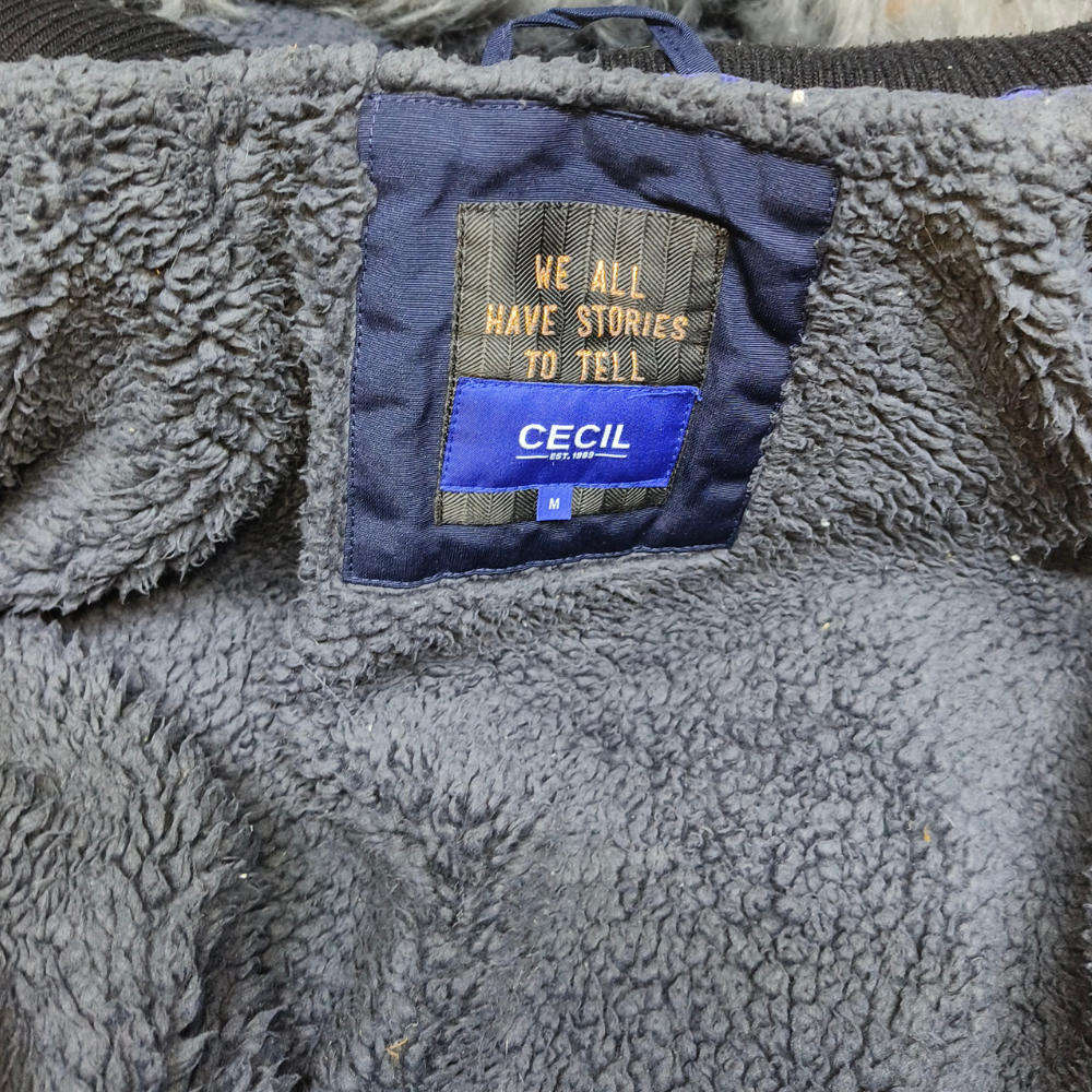 Navy Blue Parka size medium