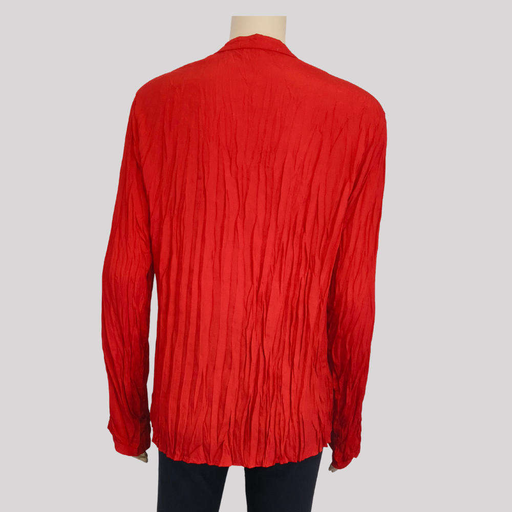 Red Blouse size 18 Woolworths