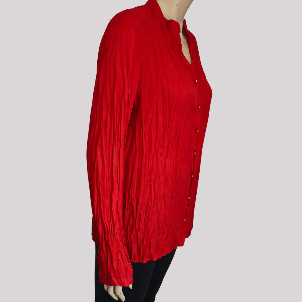 Red Blouse size 18 Woolworths