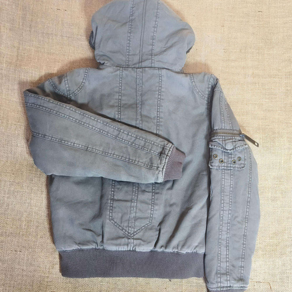 Brown Bomber Jacket size 10