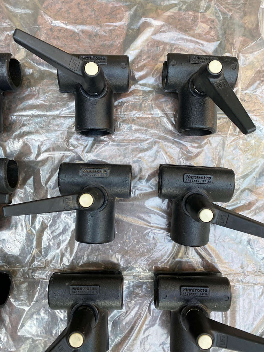 manfrotto Tube T-Joint Mount Clamps x14