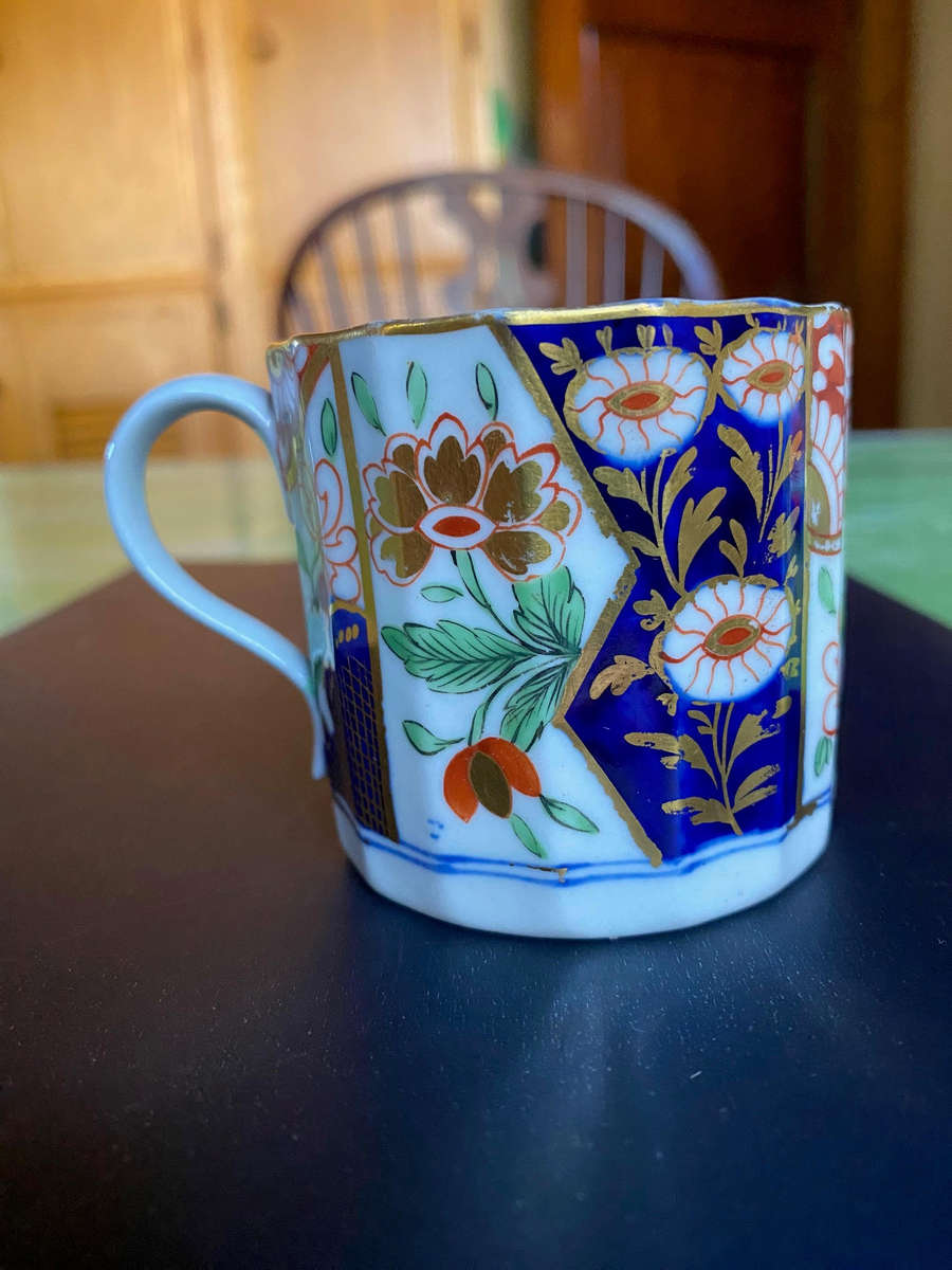 Royal Crown Derby Imari Coffee Cup 1810-1830 Antique Rare