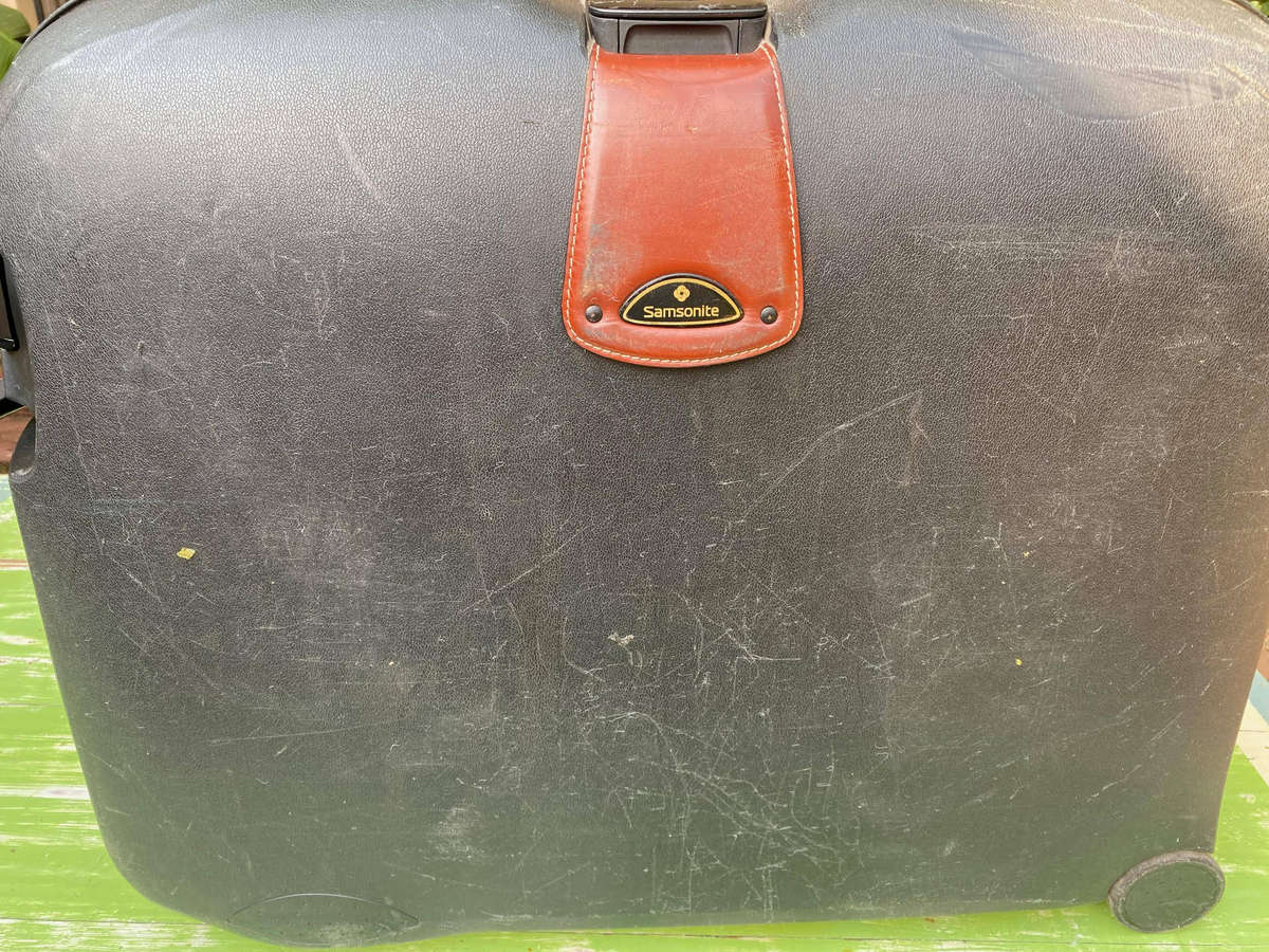 Vintage Samsonite Hard Shell Suitcase