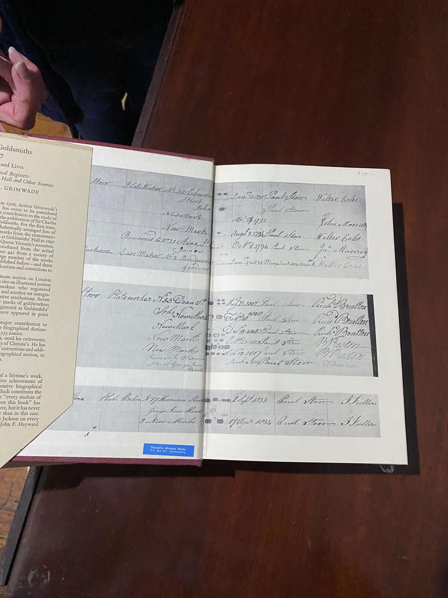 LONDON GOLDSMITHS, 1697-1837: Their Marks...GRIMWADE - 2nd Edition