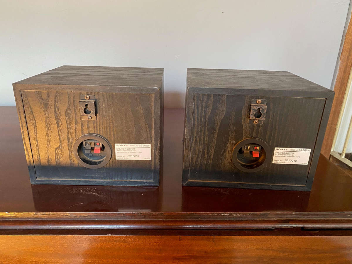 SONY SS-SR-350 SURROUND SOUND SPEAKERS