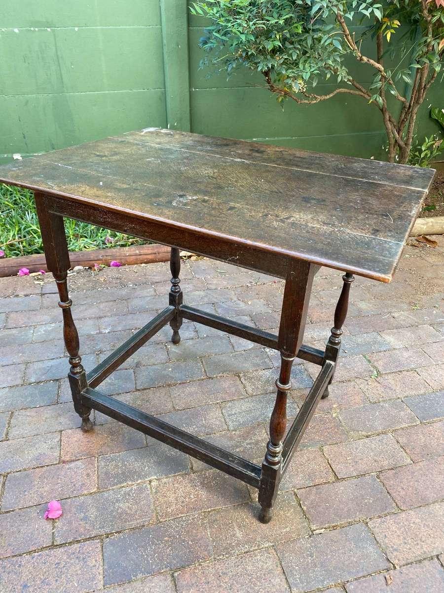 17th Century Oak Centre Table Circa 1690-1710