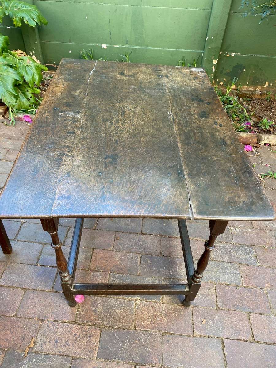 17th Century Oak Centre Table Circa 1690-1710