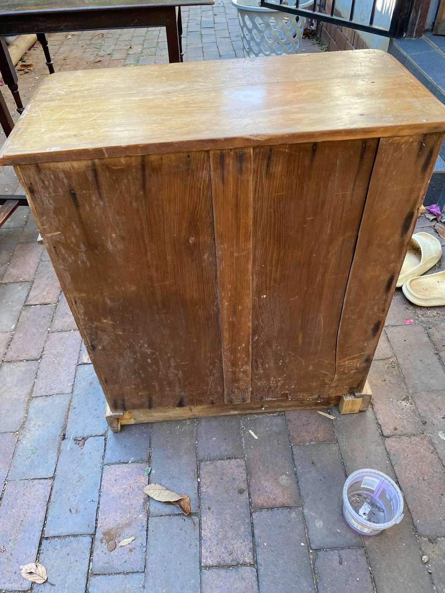 19th Century English Pine Cupboard