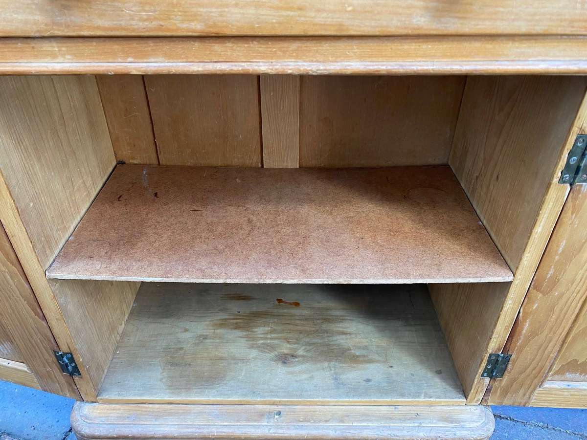 19th Century English Pine Cupboard