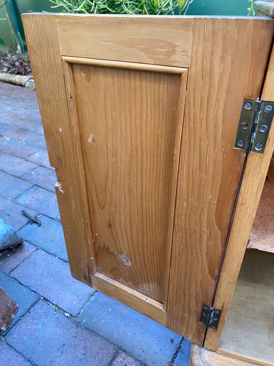 19th Century English Pine Cupboard