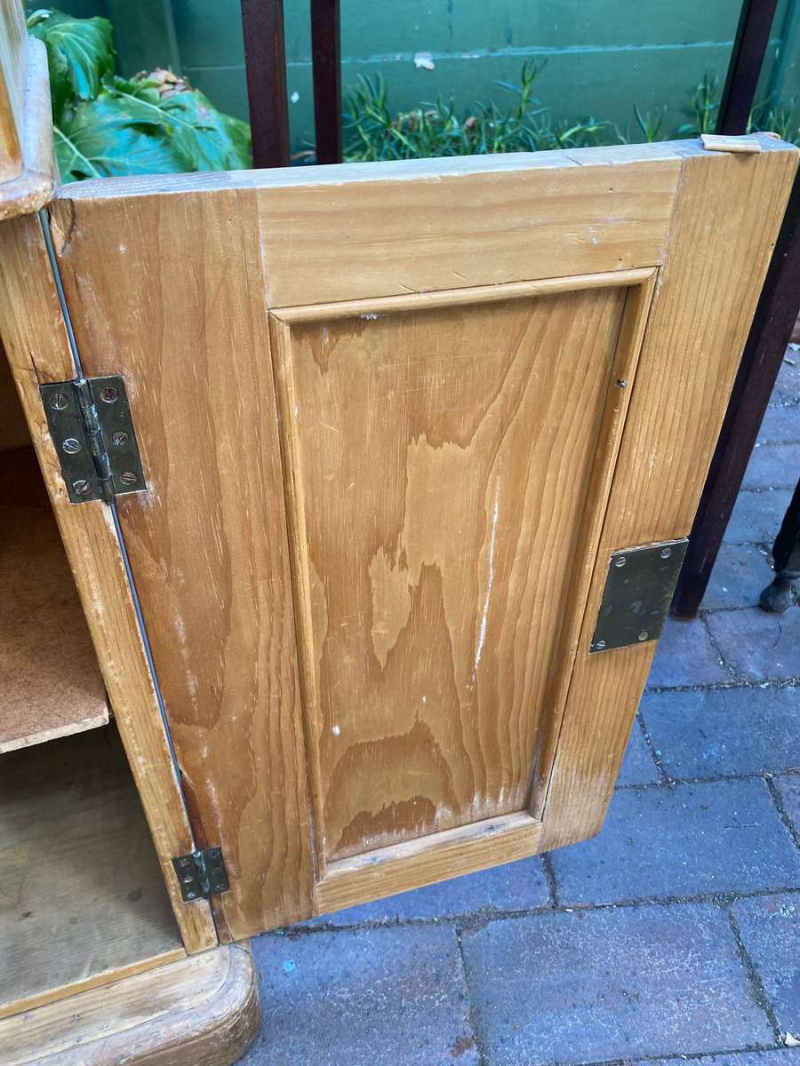 19th Century English Pine Cupboard
