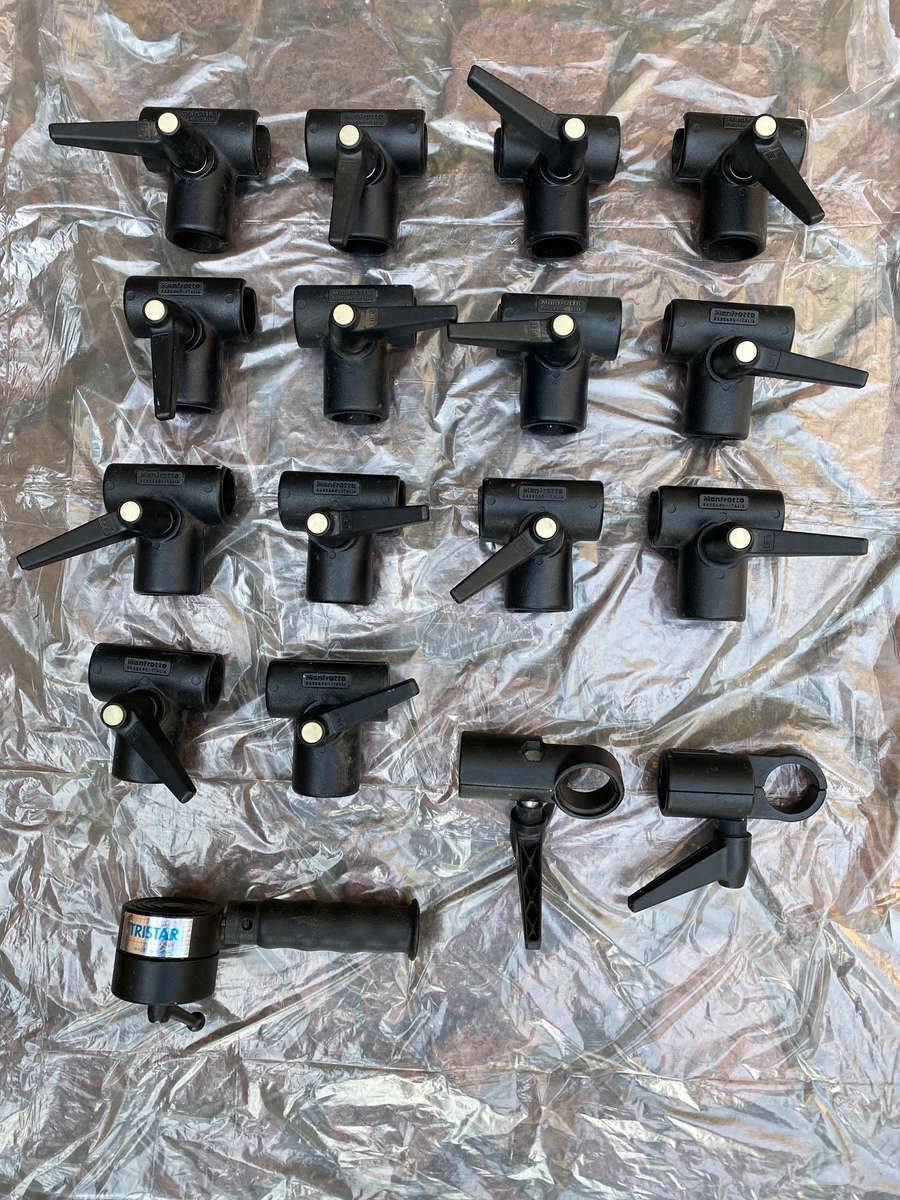 manfrotto Tube T-Joint Mount Clamps x14