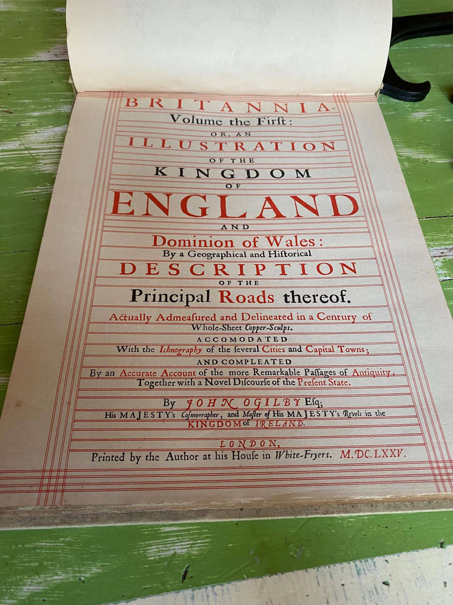 Britannia Volume the First or an Illustration of the Kingdom of England and Dominion of Wales 1939