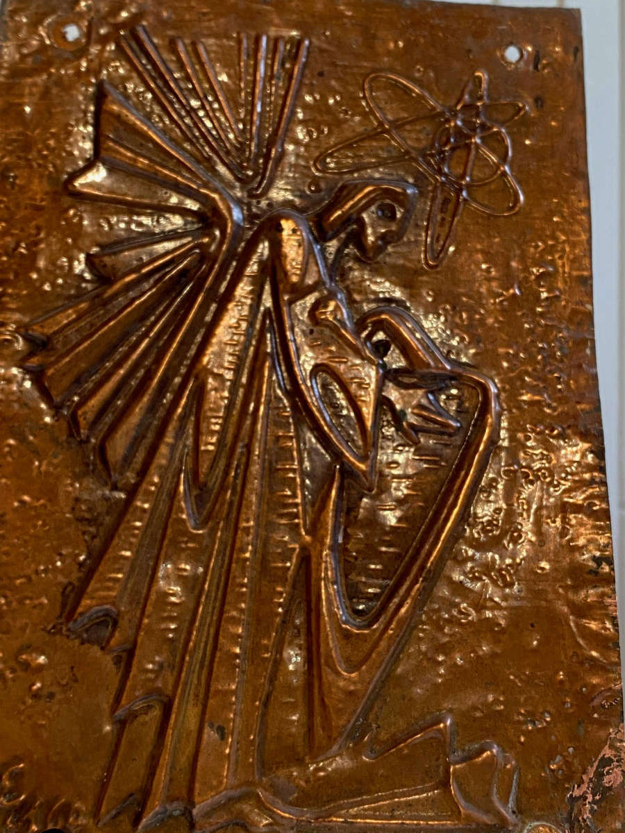 Ernest Ullmann - Angel 1964 - Copper Plate