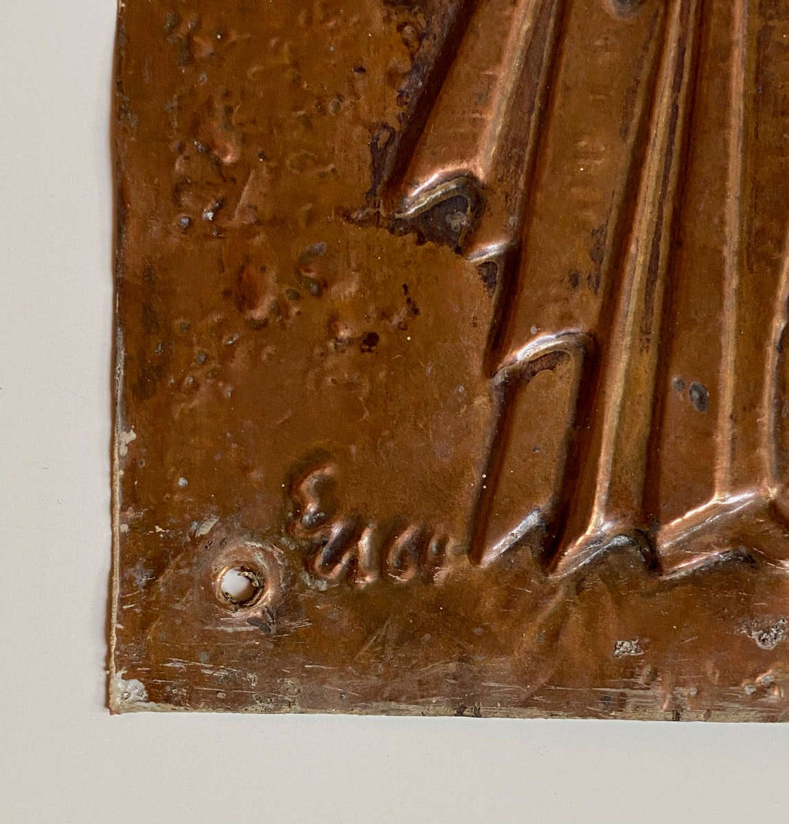 Ernest Ullmann - Angel 1964 - Copper Plate