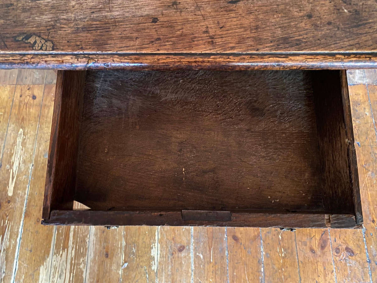 17th century Oak Side Table