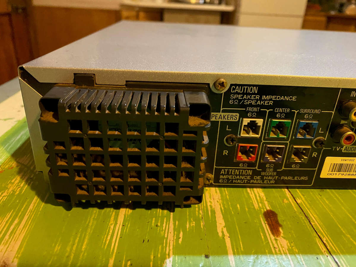 Pioneer XV-DV313 Dvd Cd Home Theatre Receiver Surround system plus remote