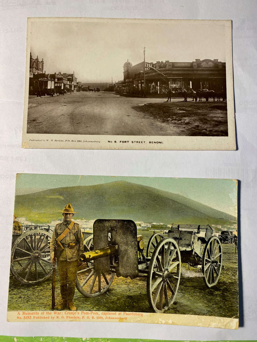 Rare South African Postcards x2