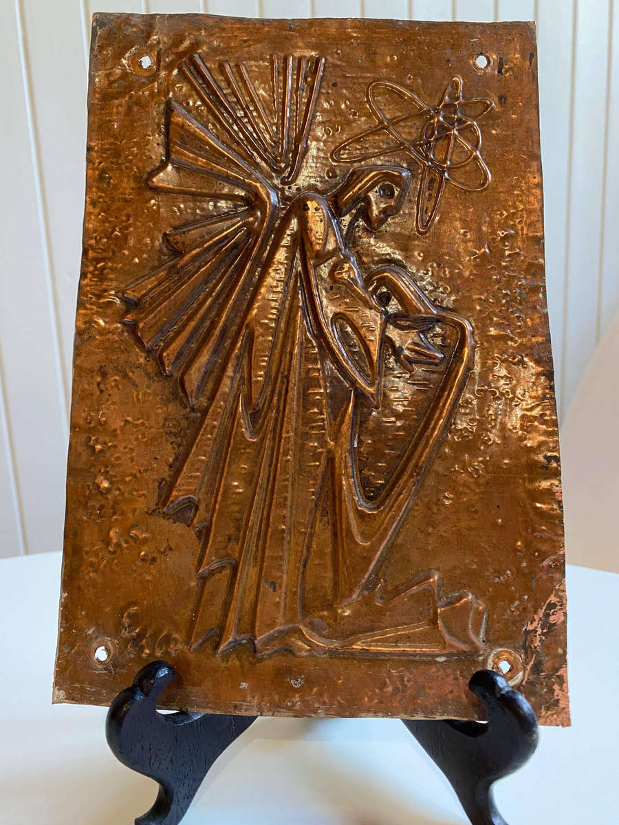 Ernest Ullmann - Angel 1964 - Copper Plate