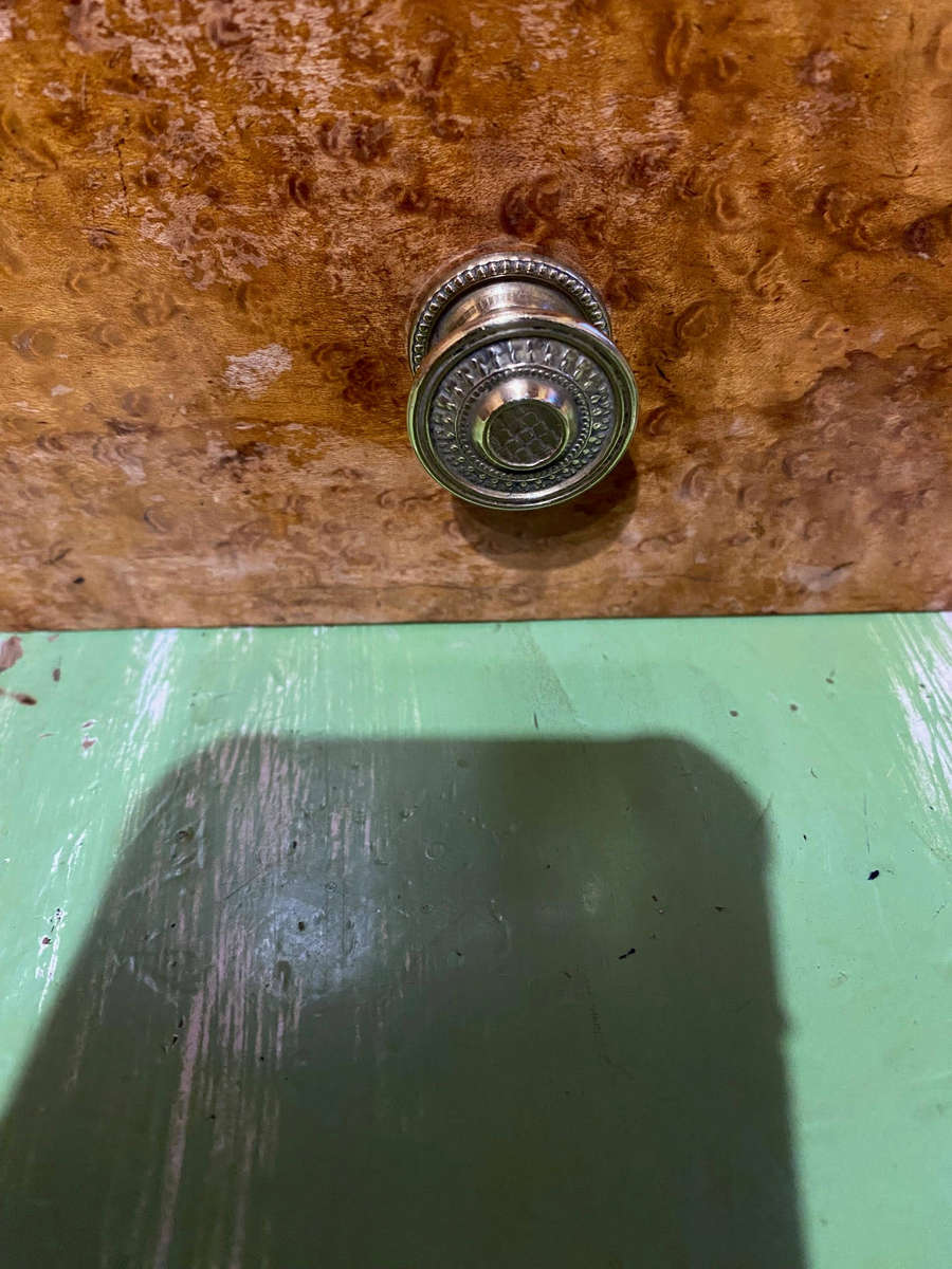 Birdseye Maple Hanging Cabinet 1800's - Superb Patina