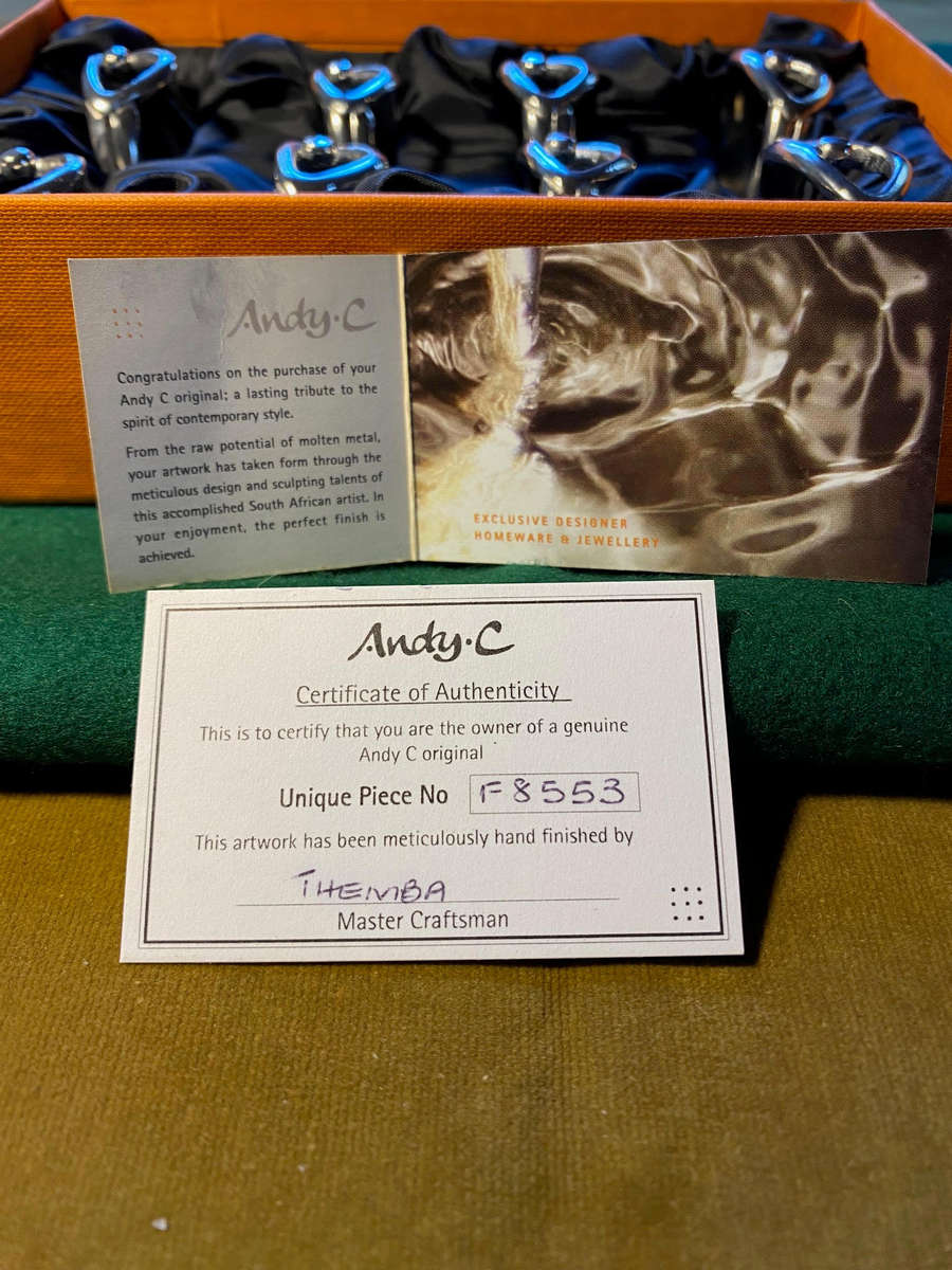 Andy C South African Limited Edition Napkin Holders x8