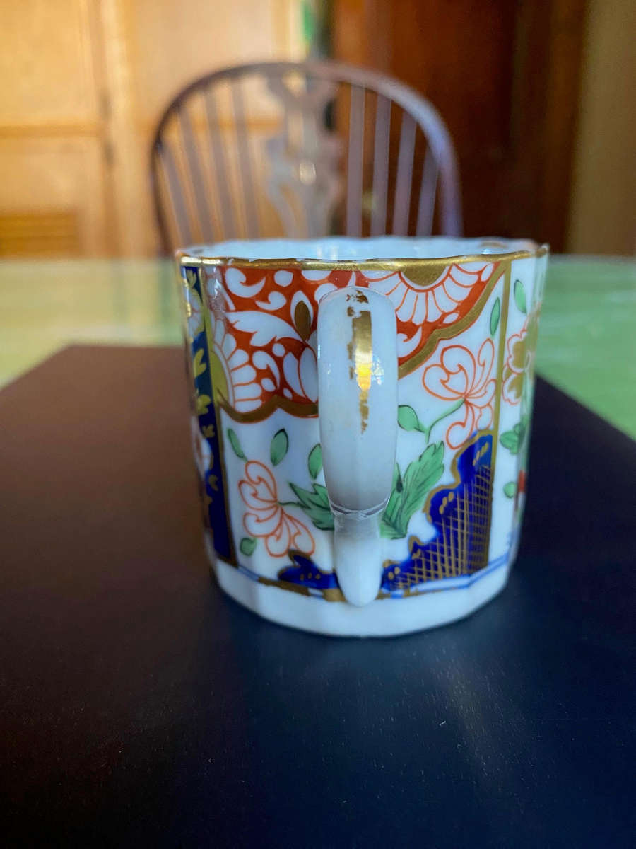Royal Crown Derby Imari Coffee Cup 1810-1830 Antique Rare
