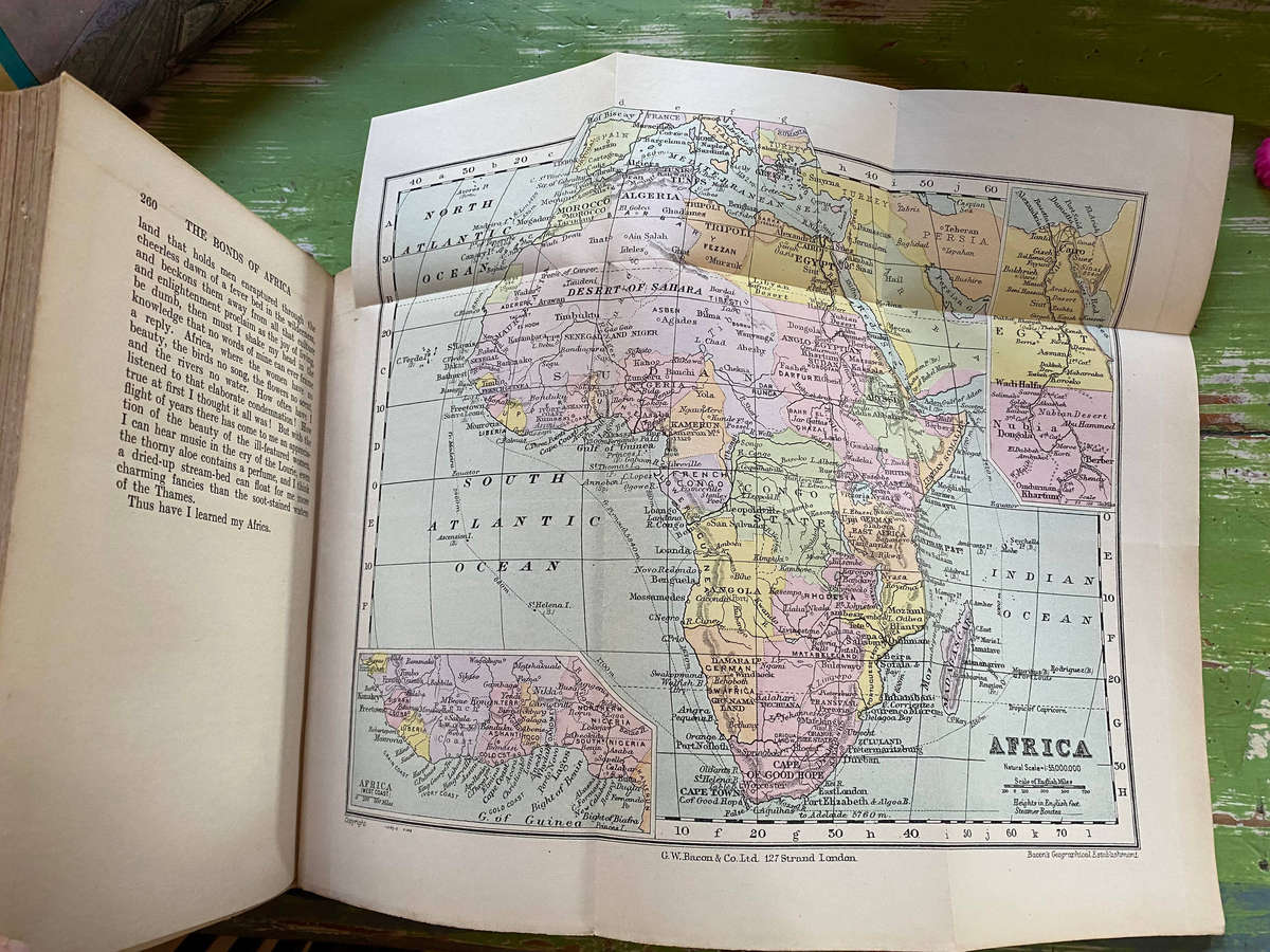 Bonds Of Africa By Letcher, Owen - J. Long, London, 1913 First Edition