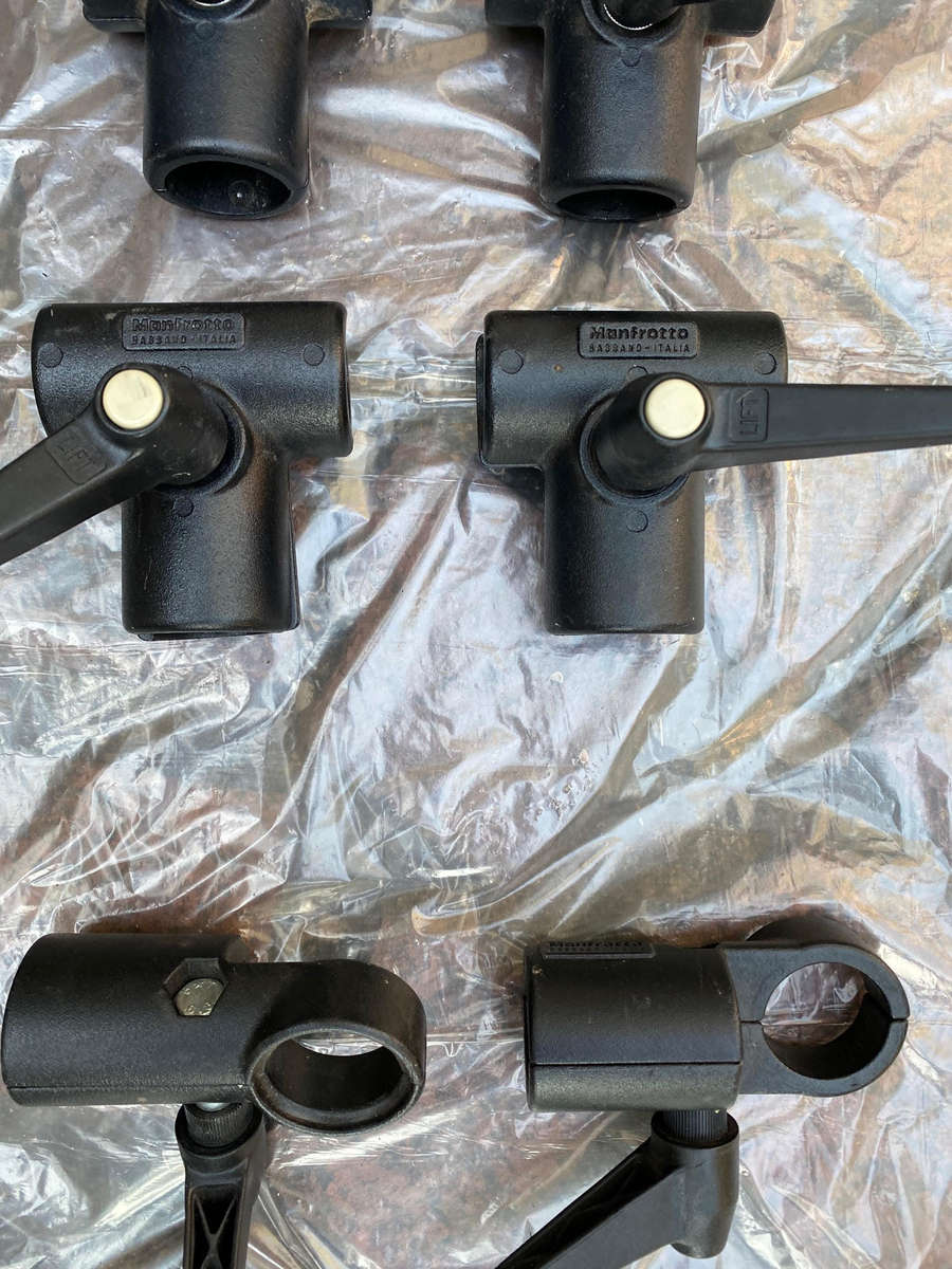 manfrotto Tube T-Joint Mount Clamps x14