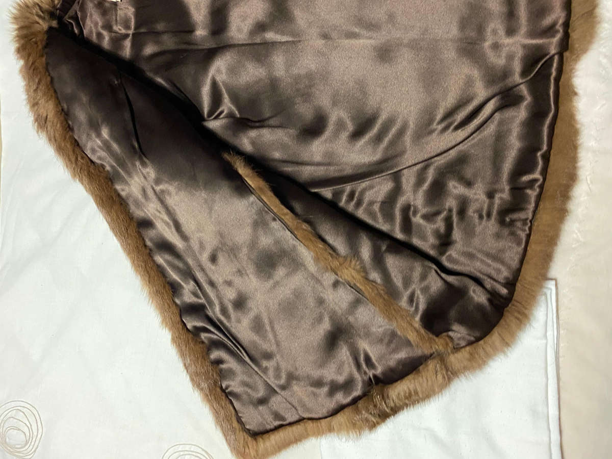 Vintage Astor Fur Co Johannesburg Fur Gilet Jacket